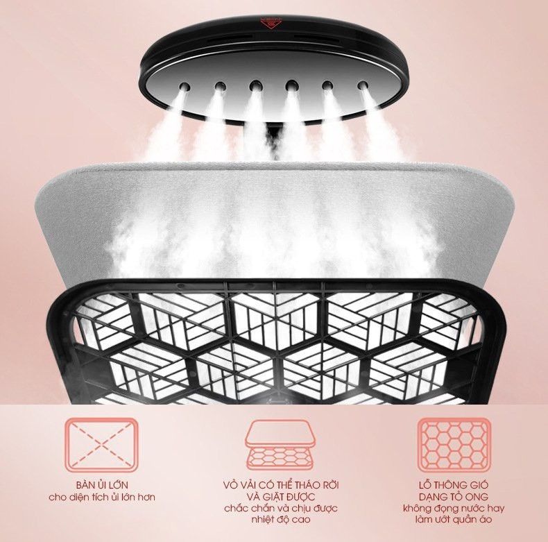 Bàn Là Hơi Nước Đứng SEKA SK479