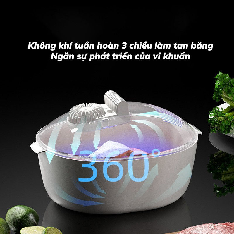 Máy Rã Đông Thực Phẩm Và Khử Khuẩn, Máy Rã Đông Thịt, Khử Khuẩn Rau Củ Quả, Sấy Khô Bát Đĩa