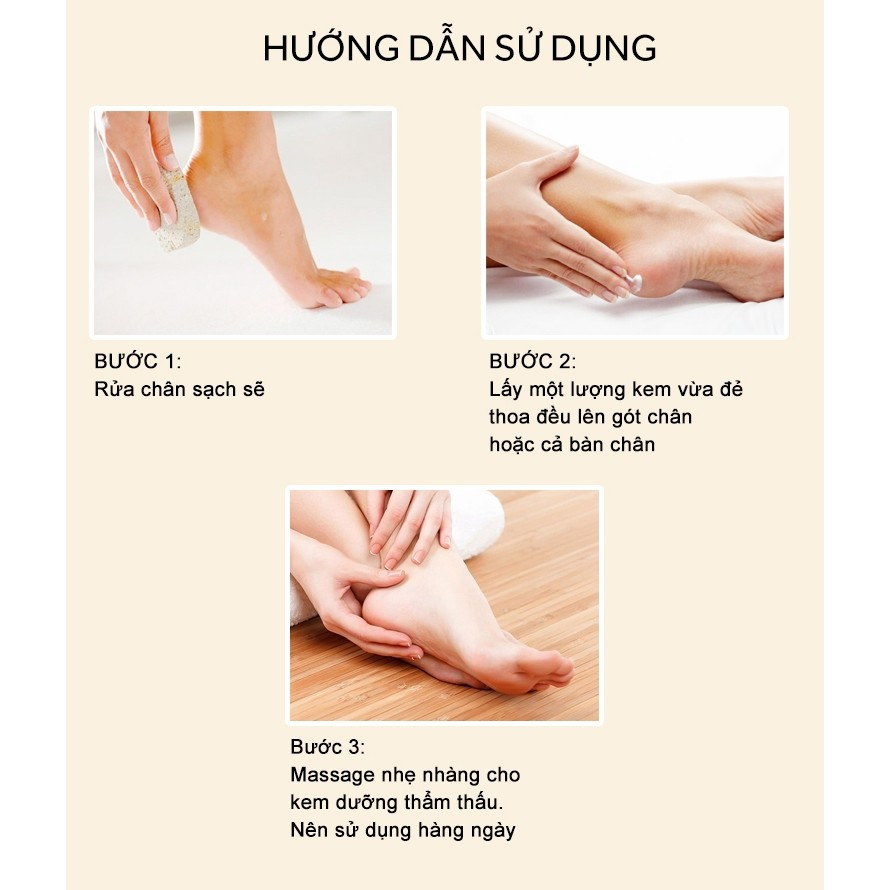 Kem Chống Nẻ - Kem Dưỡng Ẩm Chống Nứt Nẻ Da Heyxi 20g