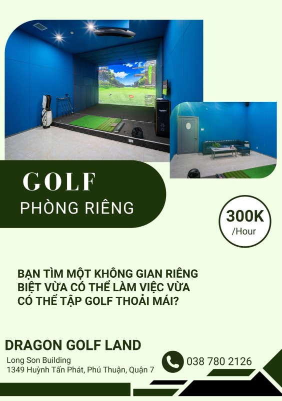 Công nghệ golf 3D - Dragon Golf Land (Theo Buổi)