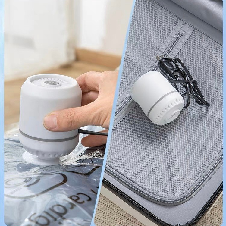 Túi Hút Chân Không Trong Suốt - Máy Hút Chân Không Đựng Quần Áo, Chăn Màn Mền, Gọn Gàng, Chống Mốc