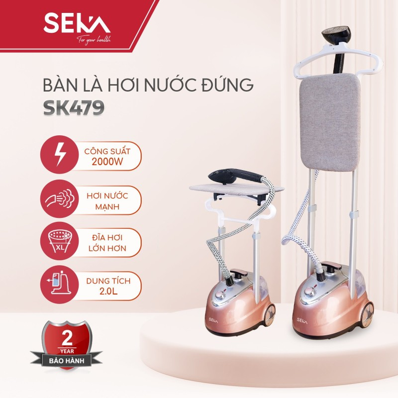 Bàn Là Hơi Nước Đứng SEKA SK479